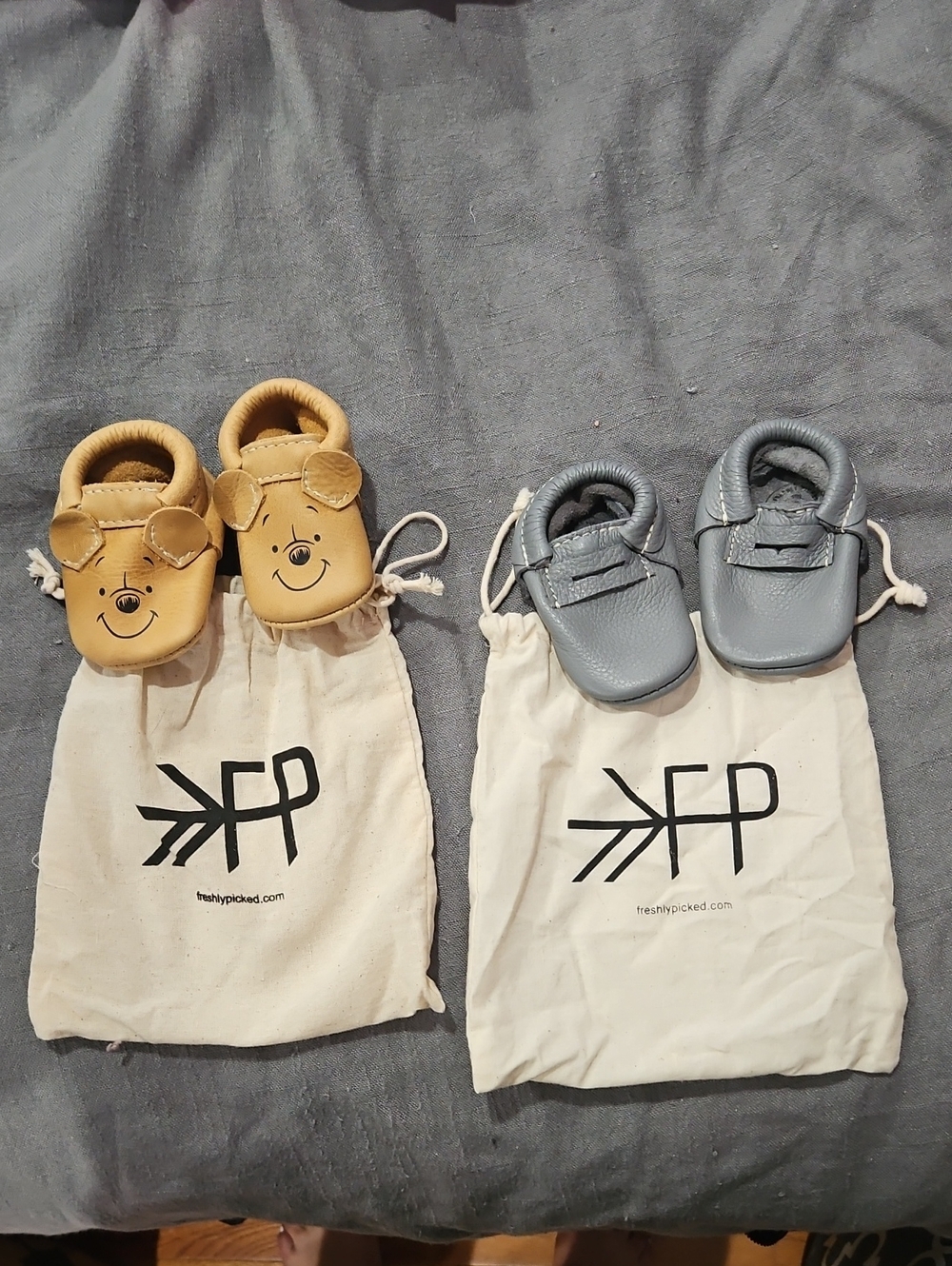 Freshly Picked Crib Shoes Unisex Size 1 And 2